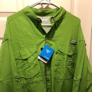 Columbia PFG performance fishing shirt XL
